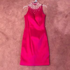 Mac Duggal pink cocktail dress size 6